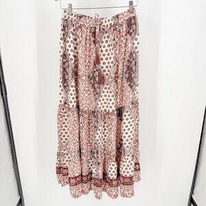 Petal and Pup Printed Maxi Skirt